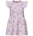 Name It Dress - NmfHisse - Parfait Pink w. Flowers