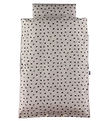 Nørgaard Madsens Bettwäsche - Baby - Beige/Braun Traktoren