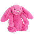 Jellycat Knuffel - 31x12 cm - Verlegen Bunny - Hot Pink