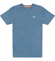 Lee T-Shirt - Fil Nep - Blue Mirage