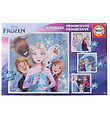 Educa Jigsaw Puzzle - 4 Different - Frozen