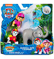 Paw Patrol Play Set - 10 cm - Marshall, Skye & Elephant