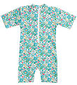 Petit Crabe Coverall Swimsuit - Noe - UV50+ - Betsy w. Flowers