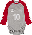 Hummel Bodysuit L/æ - DBU Gameday - Grey Melange