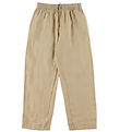 GANT Trousers - Linen - Relaxed - Dry Sand