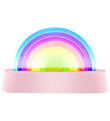 Lalarma Lamp - Dancing Rainbow - 18x11x4 cm - Pink