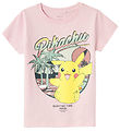 Name It T-shirt - NkfAxaja Pokmon - Parfait Pink w. Pikachu