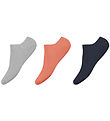 Name It Socks - NmmVilum - 3-Pack - Light Grey Melange