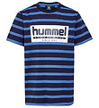Hummel T-Shirt - HmlOsvald - Cobalt brillant