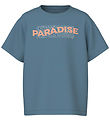 Name It T-Shirt - NkmVagno - Provinciaal Blue/Paradise