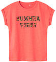 Name It T-shirt - NkfFamma - Noos - Fiery Coral