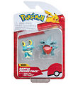 Pokmon Toy Figurine - 2-Pack - Battle Figure - Gible/Froakie