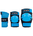 SFR Protection Set - Youth Ramp Triple Pad Set - Black/Blue