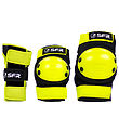 SFR Protection Set - Youth Ramp Triple Pad Set - Black/Lime