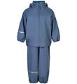 CeLaVi Rainwear w. Suspenders - PU - China Blue