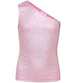 Grunt Top - Glia - Roze m. Glitter