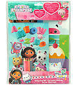 Gabby's Dollhouse Colouring Set w. 4 Colouring Pencils