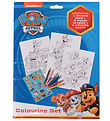 Paw Patrol Colouring Set