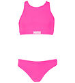 Puma Bikini - Dos nageur - UV50+ - Fluo Rose
