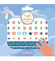 Djeco Nails Stickers - 120 pcs - Cutie