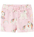 Name It Sweat Shorts - NmfHarumi - Unicorn - Parfait Pink