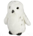 Living Nature Soft Toy - 17x9 cm - Snow Owl - White