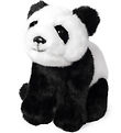 Living Nature Soft Toy - 16x12 - Panda Young - Black/White