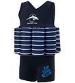 Konfidence Baddräkt - UV40+ - Marinblå Blue/Breton