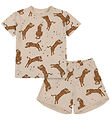 Konges Sljd Set - T-shirt/Shorts - Tiger Sand