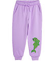 Mini Rodini Sweatpants - Dolphin - Purple