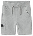 Name It Sweatshorts - Piqu - NkmVivasse - Grey Melange