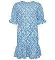 Vero Moda Girl Dress - VmHaya - Blissful Blue w. Flowers