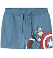 Name It Shorts - NmmAyan Marvel - Provinciaal Blue