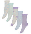 Minymo Sokken - 5-pack - Lavender