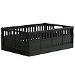 Made Crate Taiteltava laatikko - Maxi - 48x33x17,5 cm - Pesty Bl