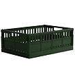 Made Crate Foldable Box - Maxi - 48x33x17.5 cm - Racing Green