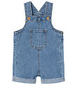 Name It Overalls - Linen/Cotton - NbmLou - Medium+ Blue Denim