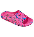 BECO Flip Flops - Ocean Dinos - Pink