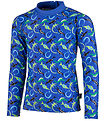 BECO Swim Top - Ocean Dinos - UV50+ - Blue