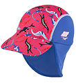 BECO Schirmmütze - Ocean Dinos - UV50+ - Pink/Blau