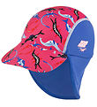 BECO Sonnenhut - Ocean Dinos - UV50+ - Pink/Blau