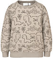 Name It Sweatshirt - NmmVermo - Pure Cashmere w. Dinosaurs