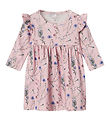Name It Dress - NbfHanina - Parfait Pink w. Flowers