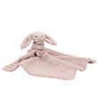 Jellycat Comfort Blanket - 34x34 cm - Bashful Luxe Bunny Pink So