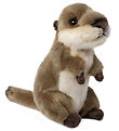 Living Nature Soft Toy - 17x9 cm - Otter Young - Brown/Beige