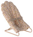 Maileg Miniature SlantChair - Baby Mouse - Beige w. Dots