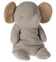 Maileg Gosedjur - Safari Friends - Elefant - Stor - 45 cm - Grå
