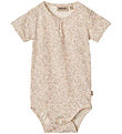 Wheat Romper k/æ - Linette - Cream Flower Weide