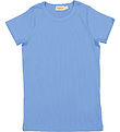 MarMar T-Shirt - Rib - Modal - Tago - Kornblume