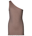 Rosemunde Top - Eine Schulter - Dark Sand